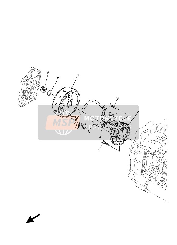 Yamaha NMAX 150 2019 Generator für ein 2019 Yamaha NMAX 150